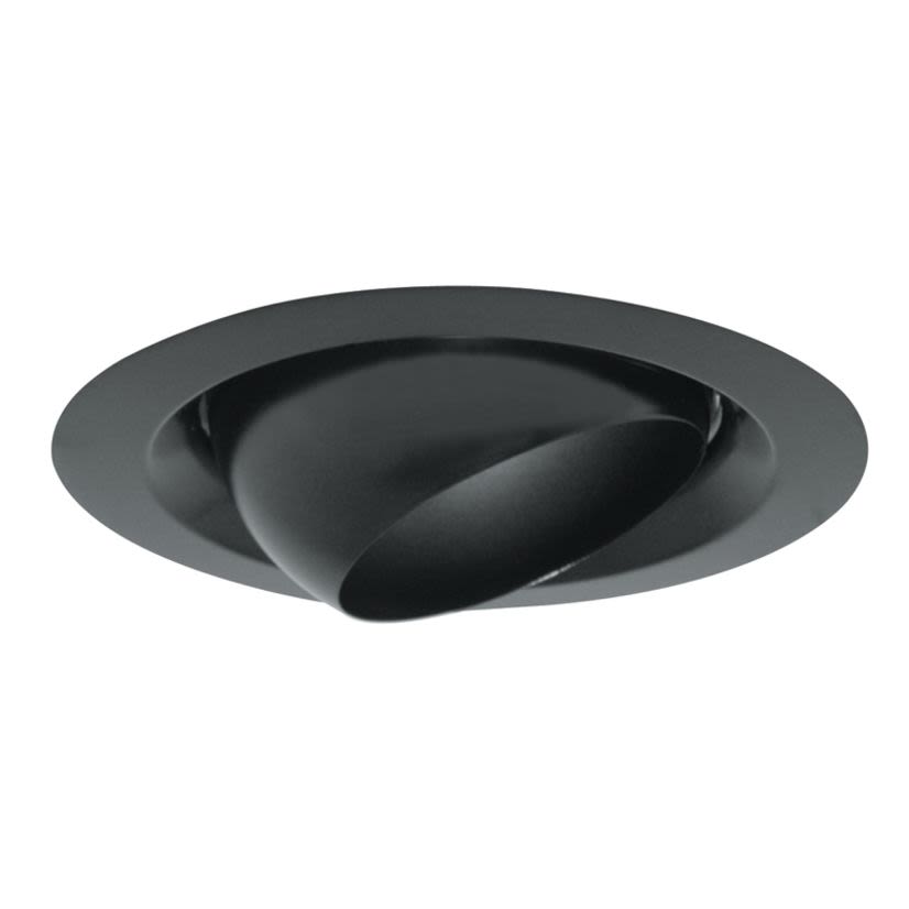 Acuity Brands JUNO® 229 SC Adjustable Regressed Eyeball Trim, 8 in OD, Incandescent Lamp, For Use With IC2, TC2, IC21, IC22, IC23, APT2 Series Housing